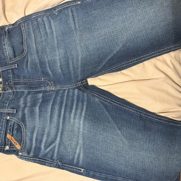 Ariat Men’s Blue Denim M8 Jeans - Picture 2 of 4